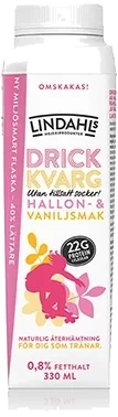 Drickkvarg hallon/vanilj