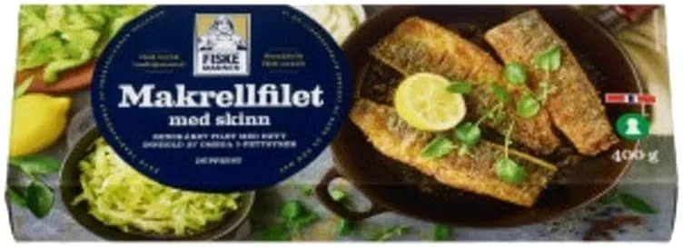 Makrellfilet 400g Fiskemannen