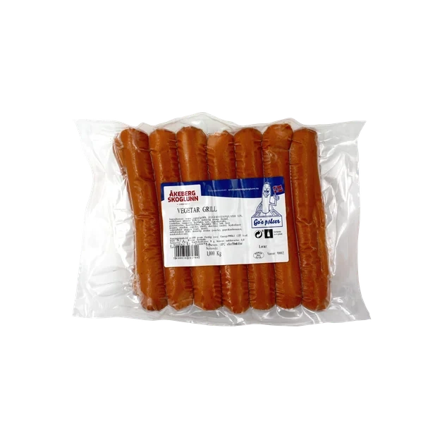 Åkeberg Skoglunn Vegetarpølse 1kg