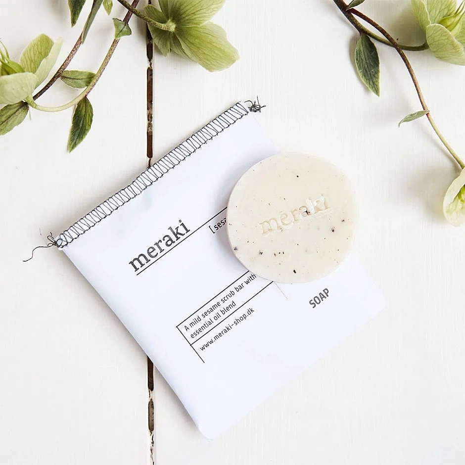 Meraki Sesame Scrub Hand Soap