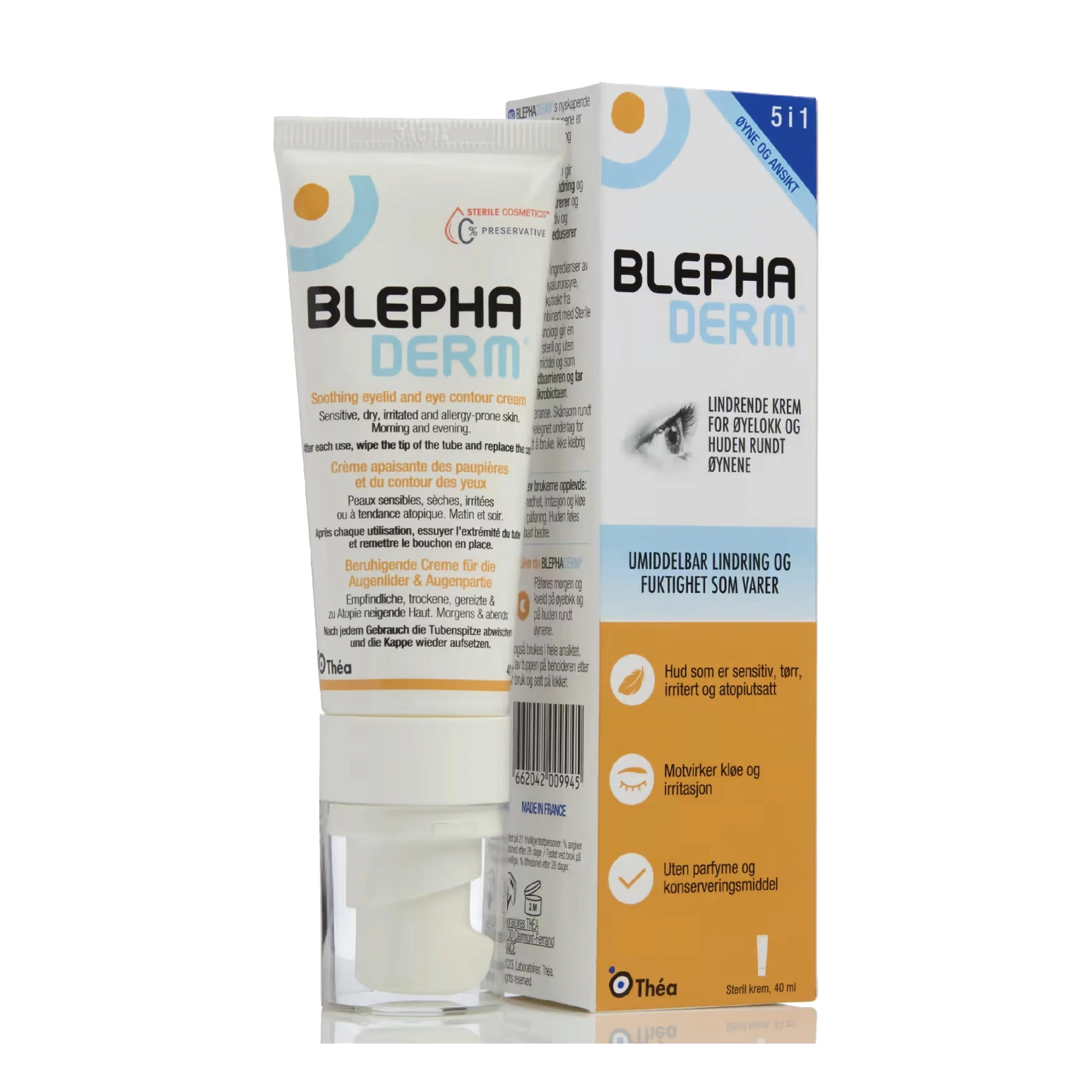 BLEPHA Derm Lindrende Krem, 40 ml