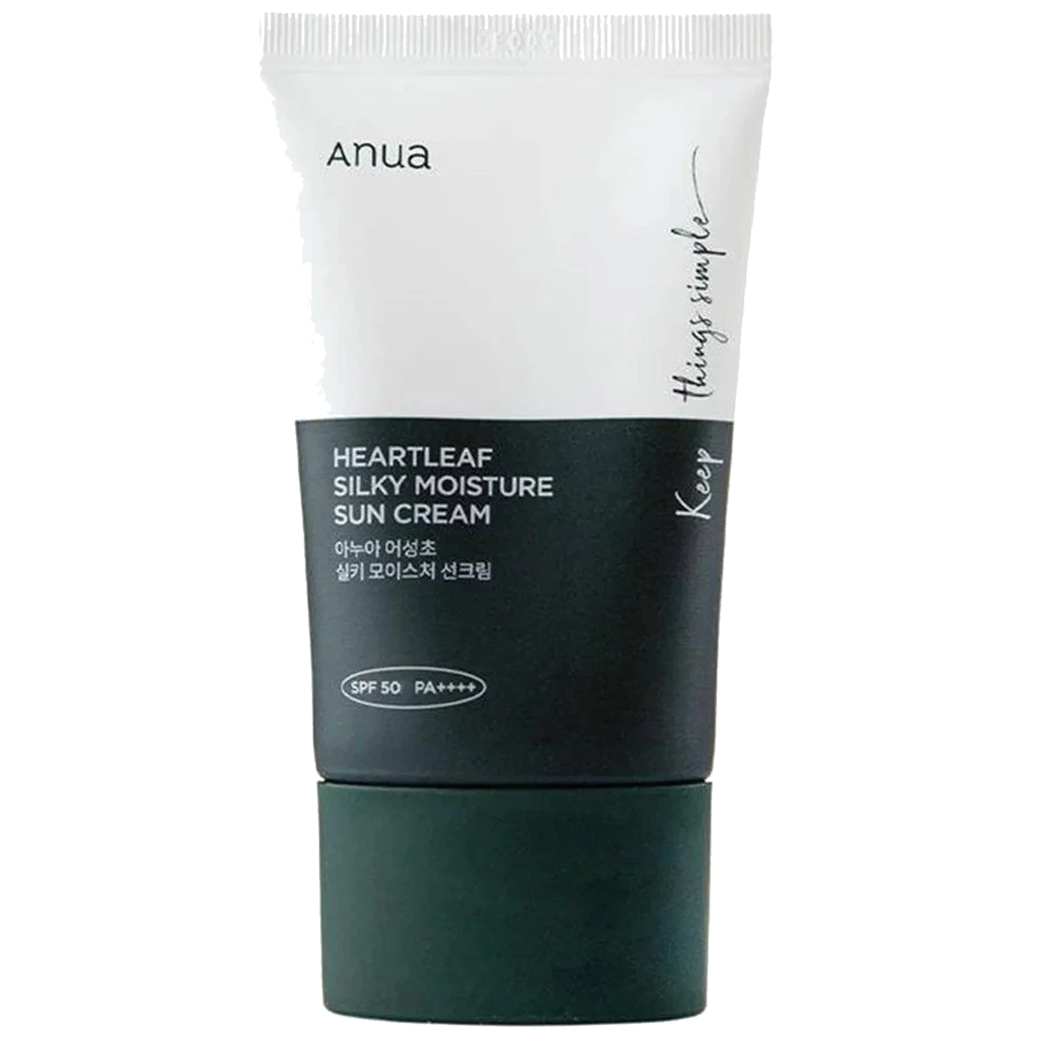 Anua Heartleaf Silky Moisture Sun Cream