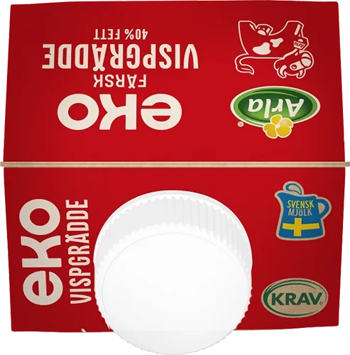 Eko vispgrädde 40%