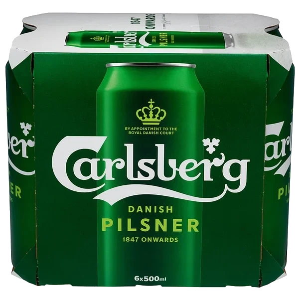 Carlsberg Pilsner 0,5l Bks 6stk