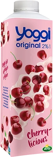 Original yoghurt körsbär 1000 g