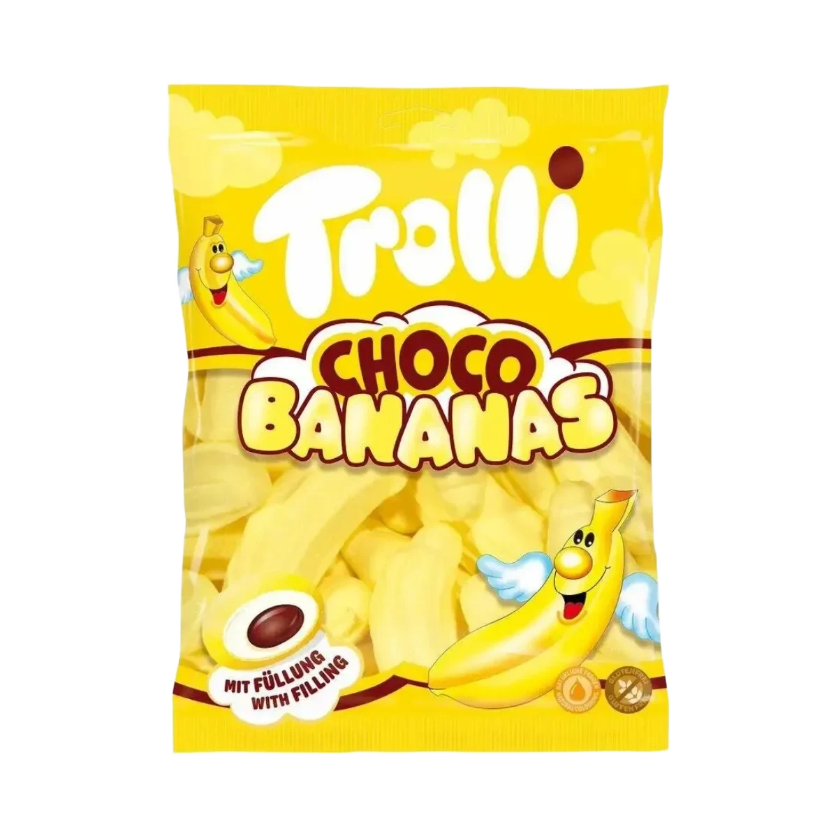 Trolli Mallow Choco Bananas 150 g