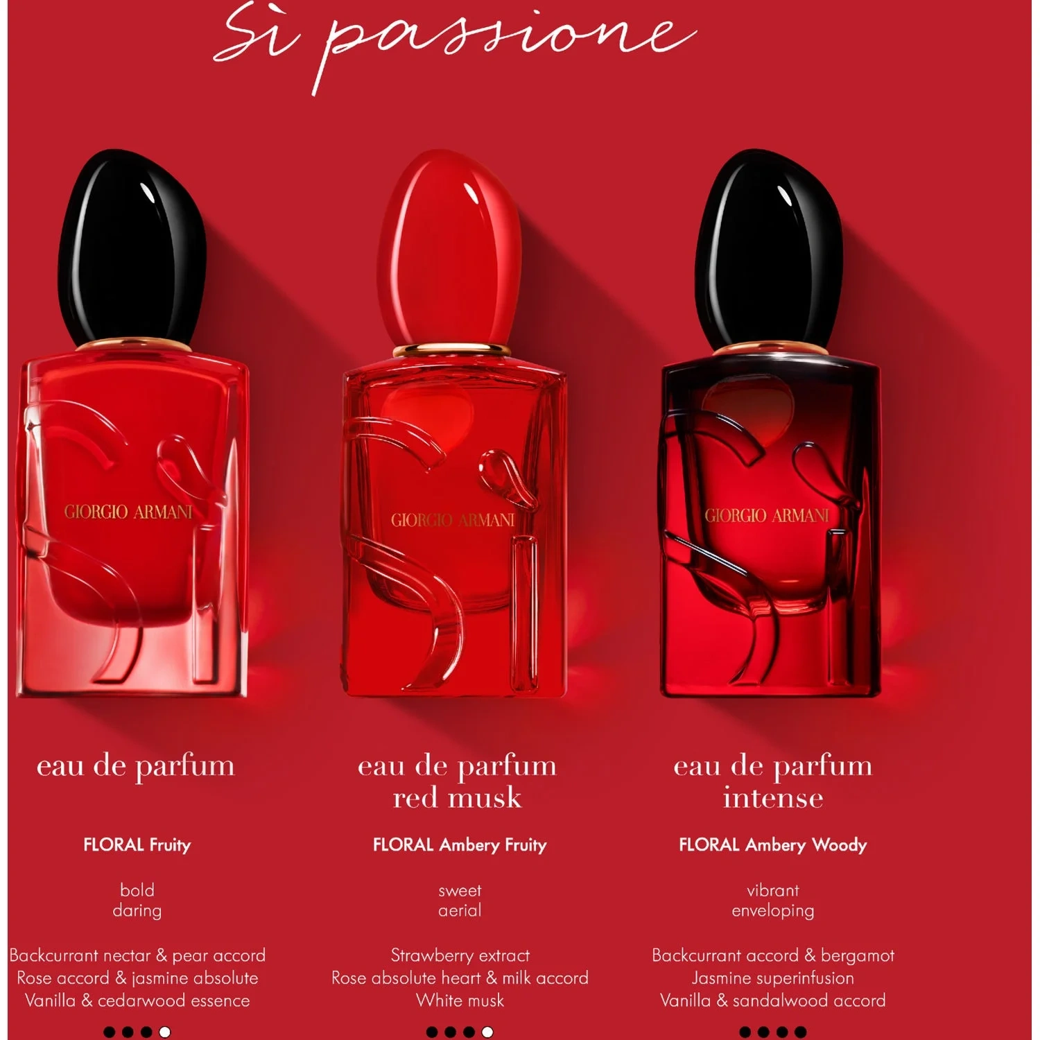 Armani Si Passione Red Musk
