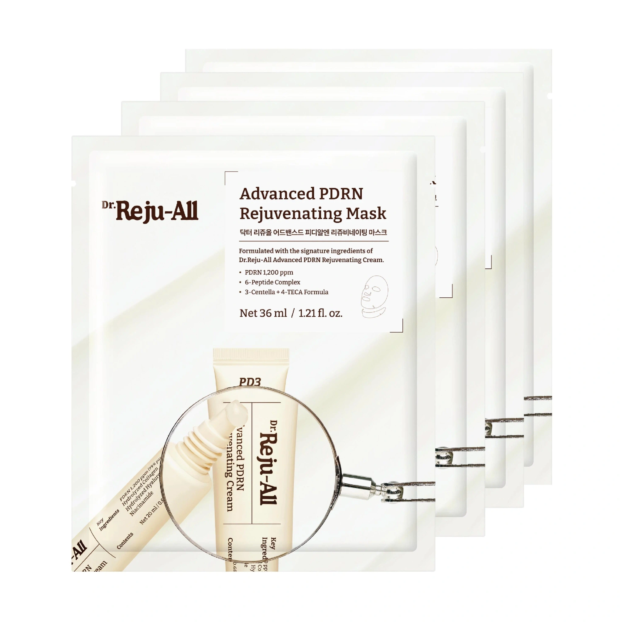 Dr. Reju-All Advanced PDRN Rejuvenating Mask, 4 stk