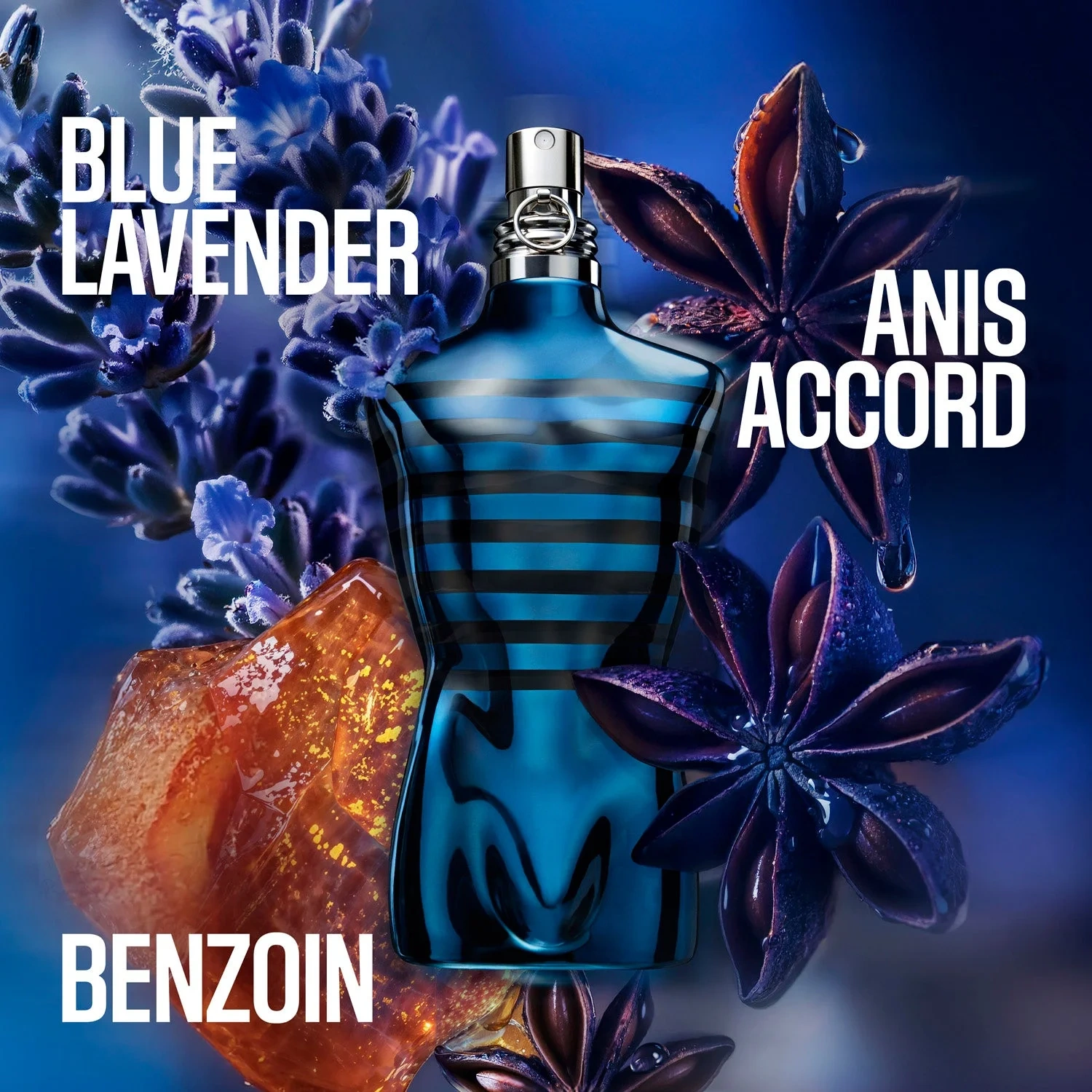 Jean Paul Gaultier Le Male In Blue Eau de Parfum Natural Spray 125 ml