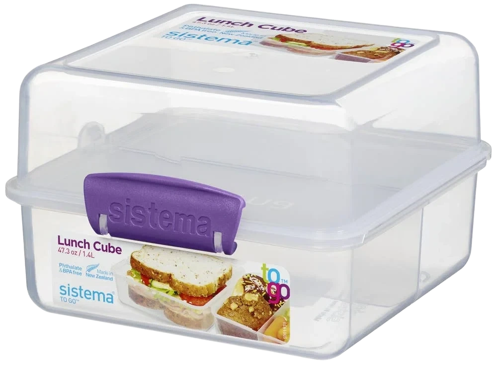 Lunch Cube To Go Assorterte farger, 1,4l, 1 stk
