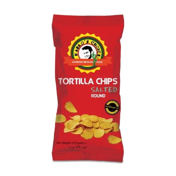 Nacho Chips Round 475g Pablos