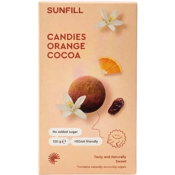 Dadlar Orange and Cocoa 120g Sunfill
