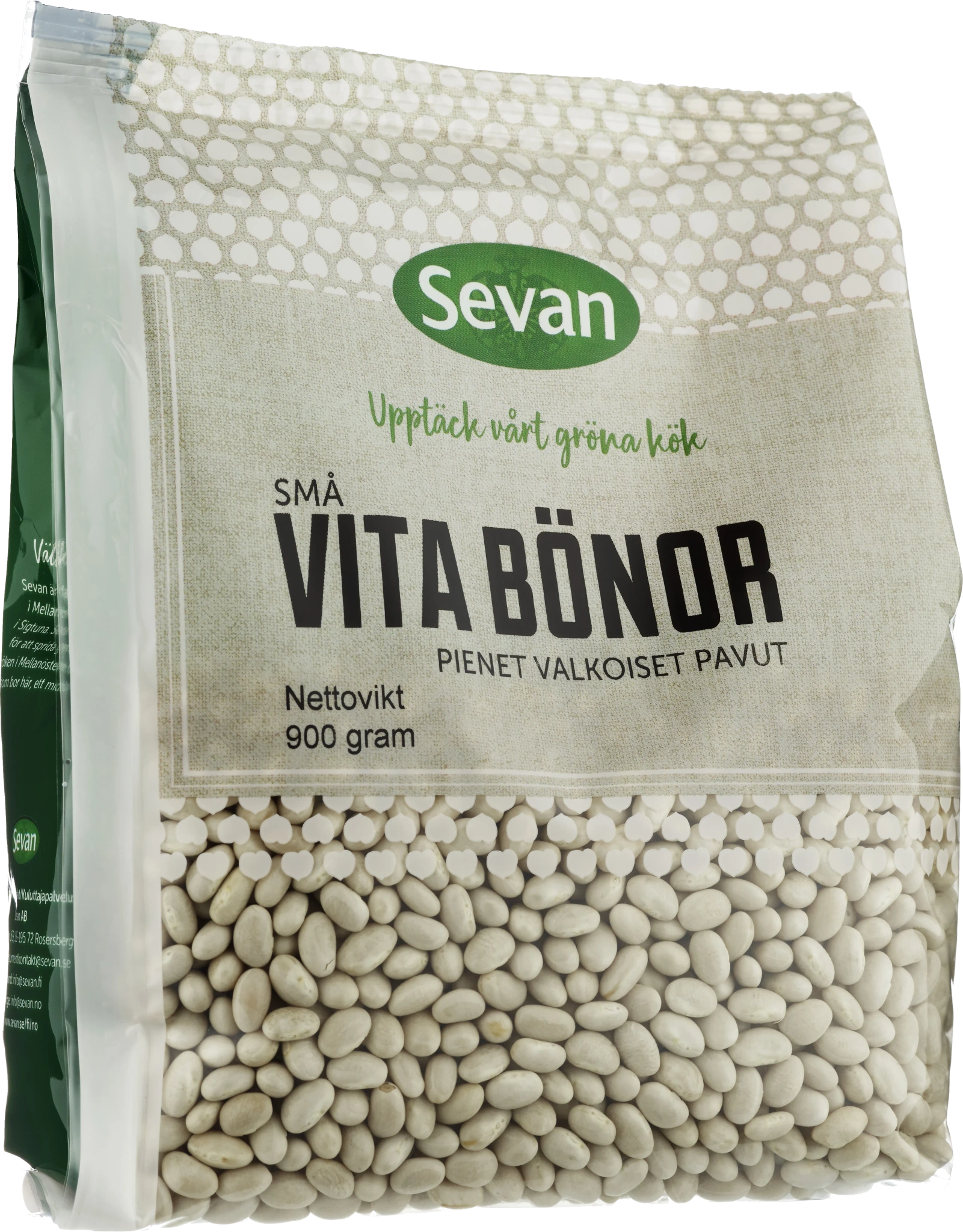 Vita Bönor Små