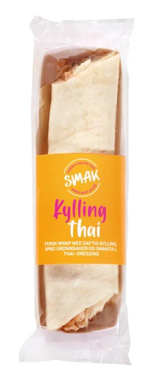 BAMA INDUSTRI AS (NORGESGRUPPEN PL) Wrap Kylling Thai Smak