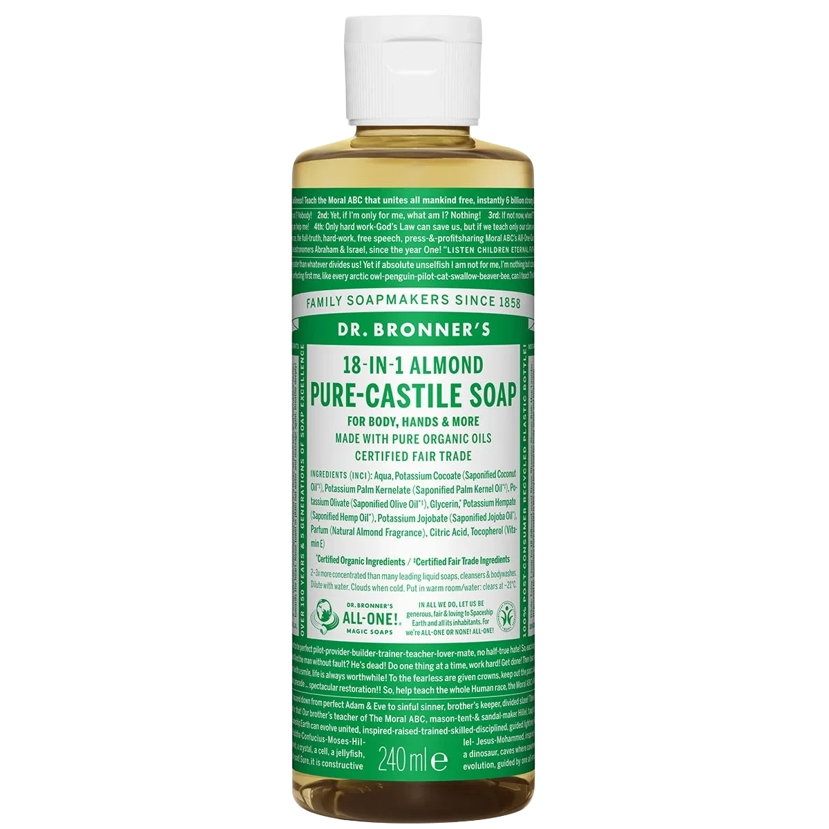 Dr. Bronner's Pure Castile Liquid Soap