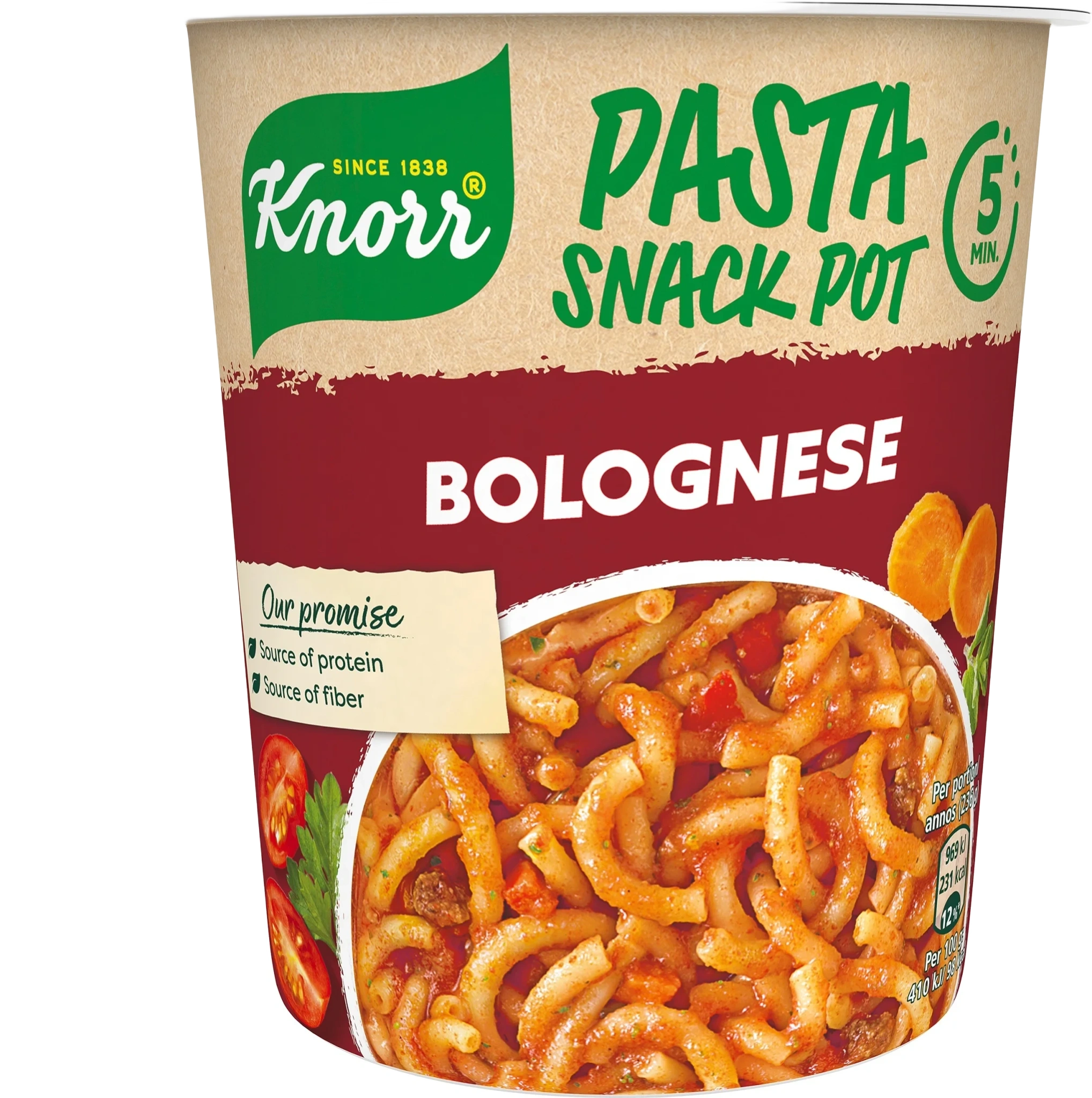 Snack pot bolognese  60g