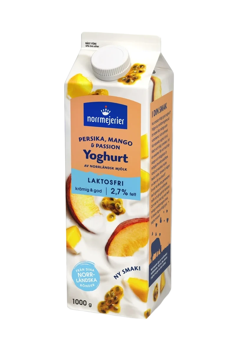 Fruktyogh 2.7% lakt fri Per/Man/Pas