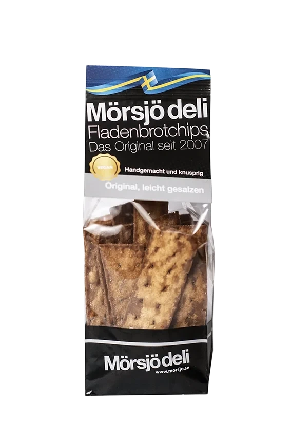 Tunnbrödchips lättsaltade