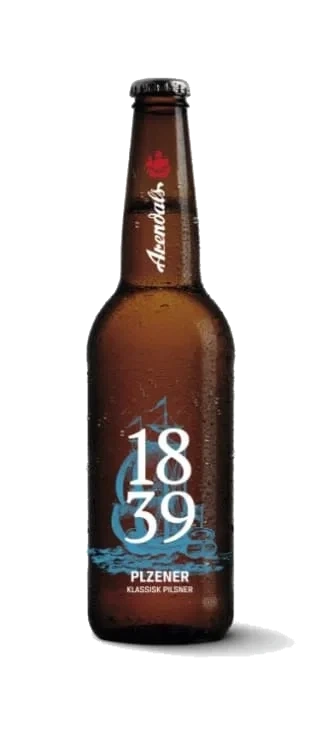 1839 Blå 0,33l Fl Arendals Bryggeri