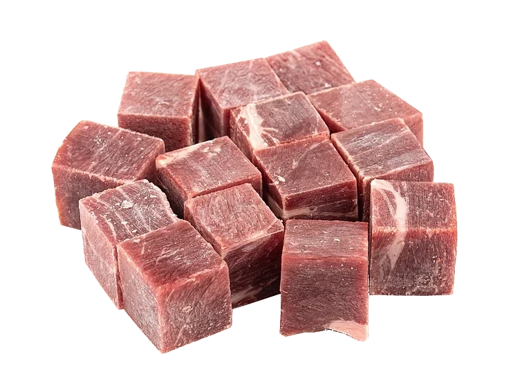 Oksesmåsteik u/bein 3x3 kuttet ca5kg  kg