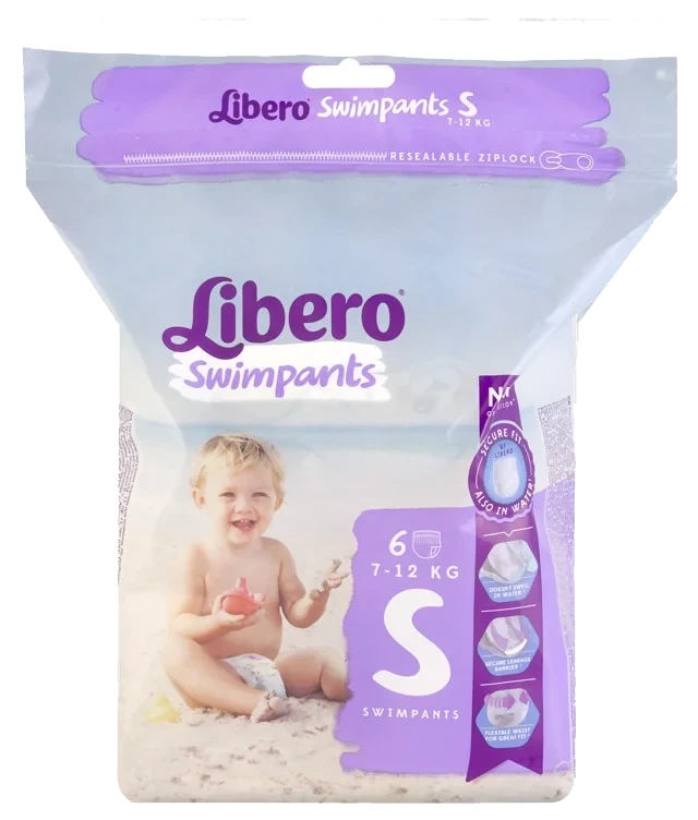 Libero Svømmebleier Str Small
