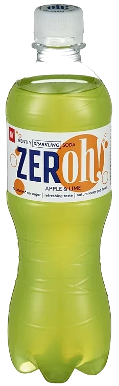 Zeroh sparkling apple & lime   0,5l