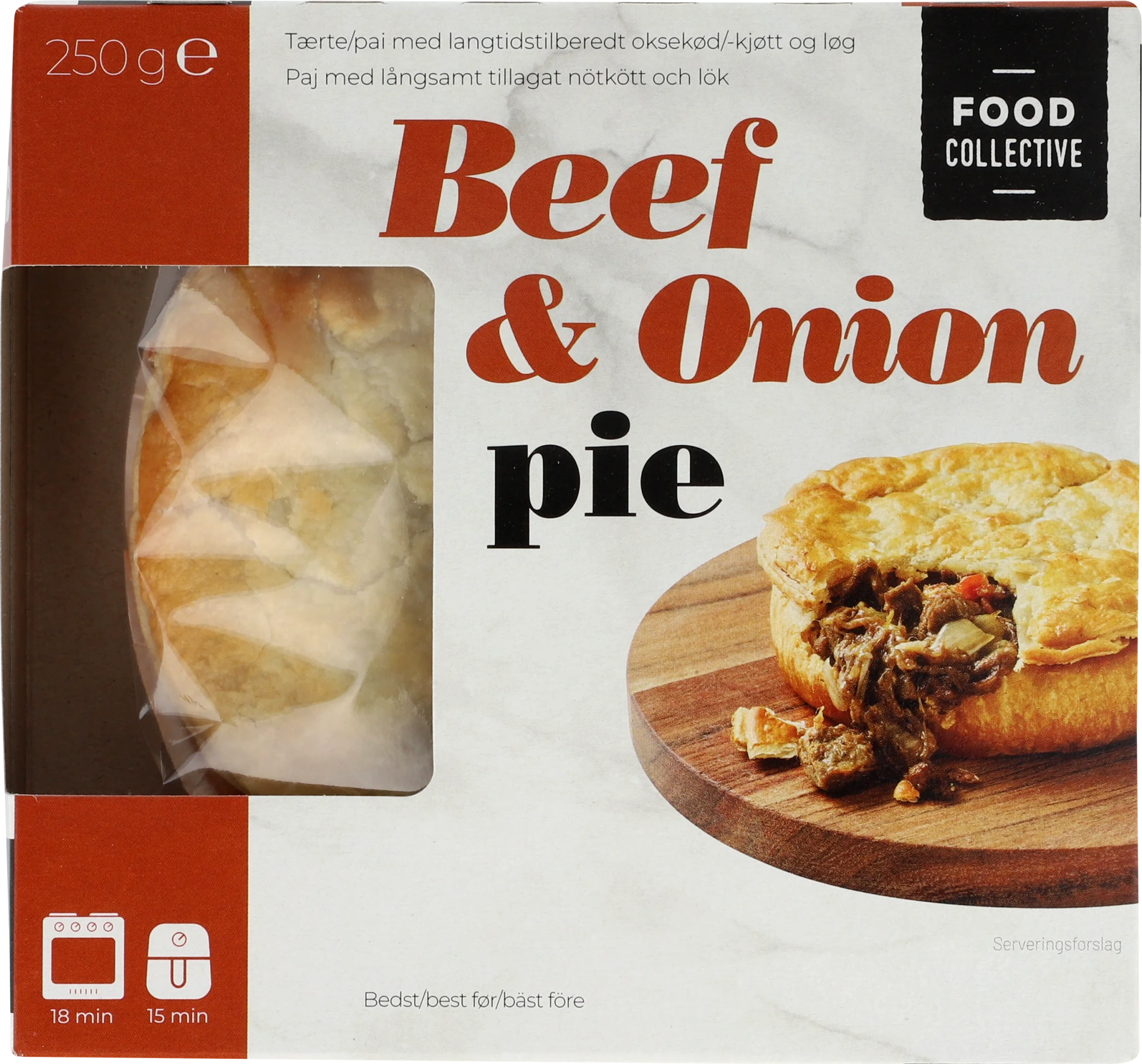 Food Collective Pie beef onion