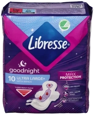 Libresse Goodnight Wing Bind 10stk