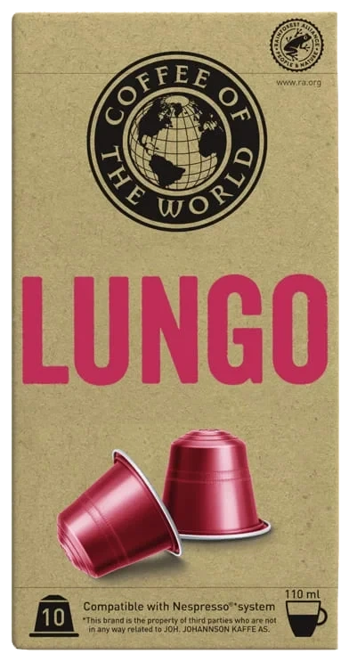 Cotw Lungo Kaffekapsel 10stk