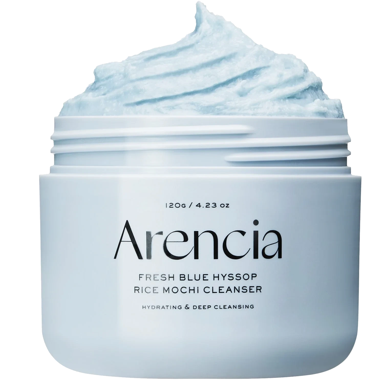Arencia Blue Hyssop Rice Mochi Cleanser
