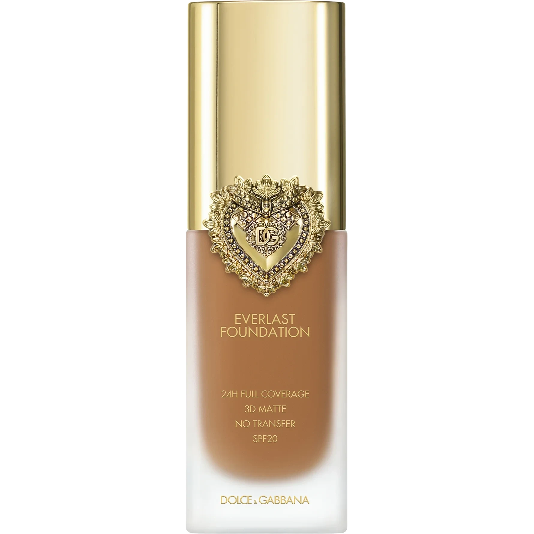 Dolce & Gabbana Everlast Foundation 24H Full Coverage 3D Matte No Transfer SPF20 27N Medium Deep