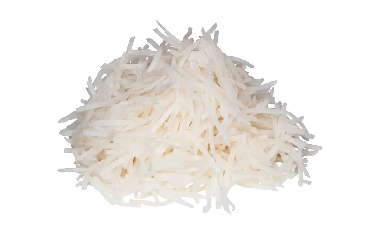 Rättika strimlad 3,2 mm vac