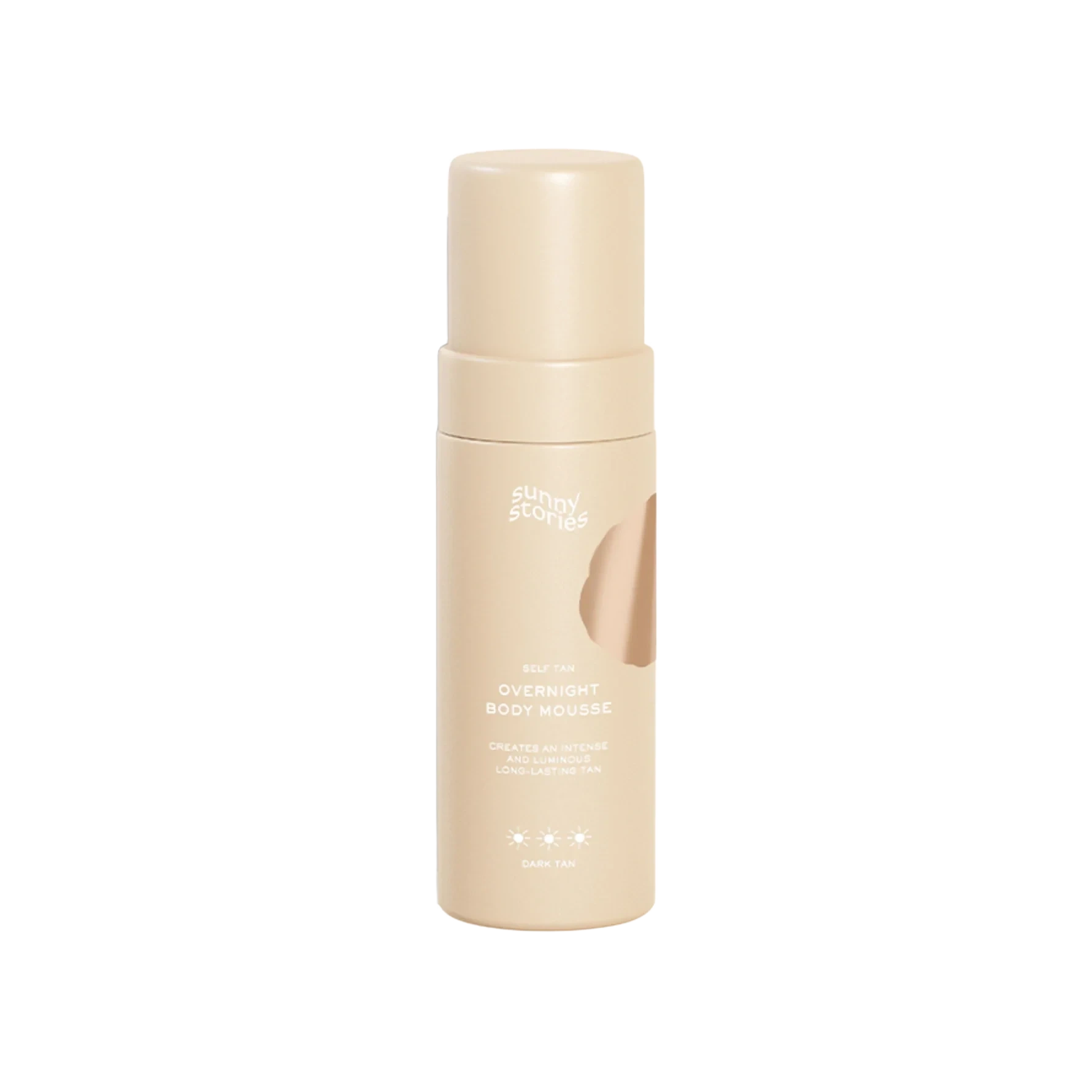 Sunny Stories Self Tan Overnight Body Mousse Dark 150 ml
