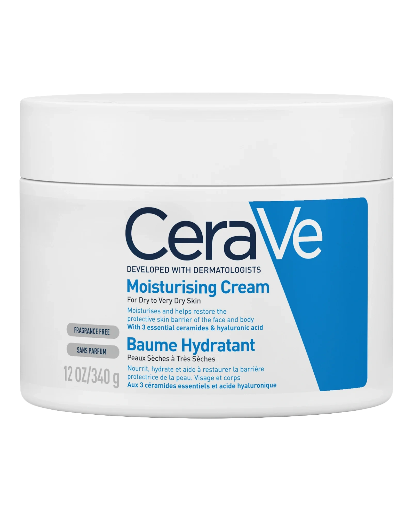 CeraVe Daily Moisturising Cream, 340 g