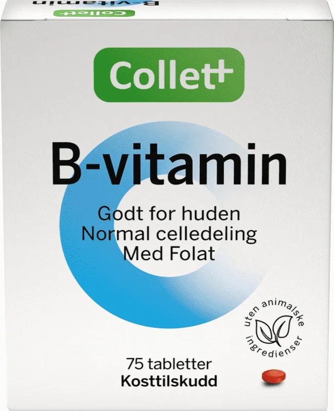 Collett B-vitamin 75stk