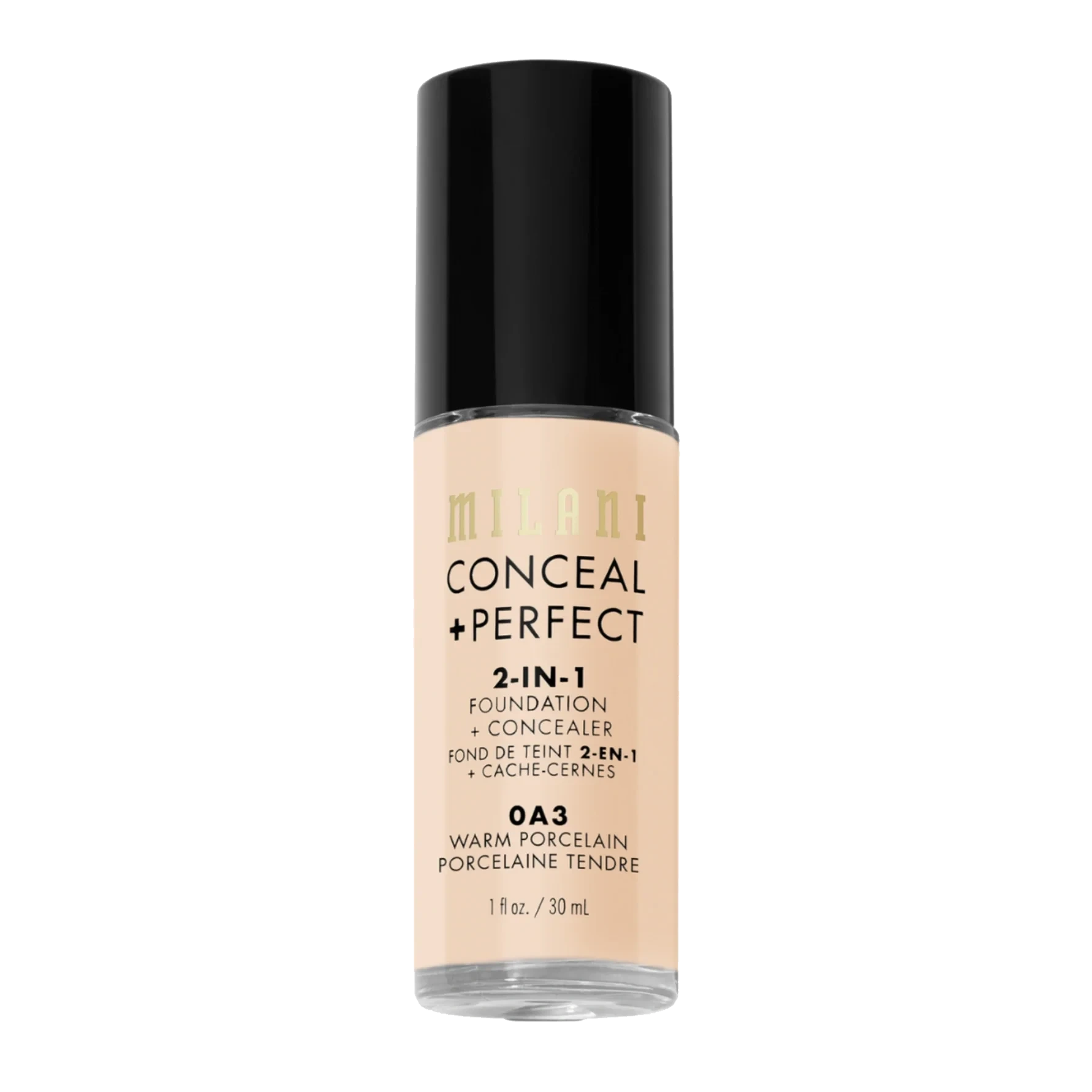 Milani Conceal + Perfect 2-In-1 Foundation 0A3 Warm Porcelain