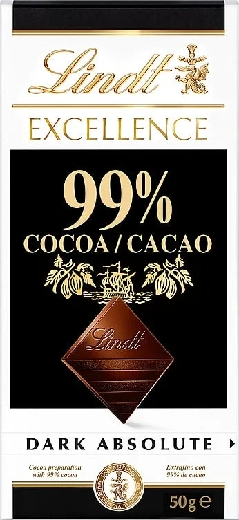 Lindt Excellence 99% Kakao Mørk