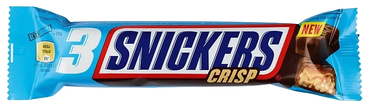 Snickers Crisp Trio 60g