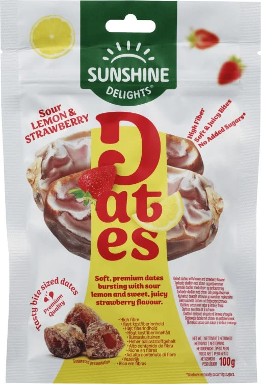 Dadler Sour Lemon&Strawberry 100g