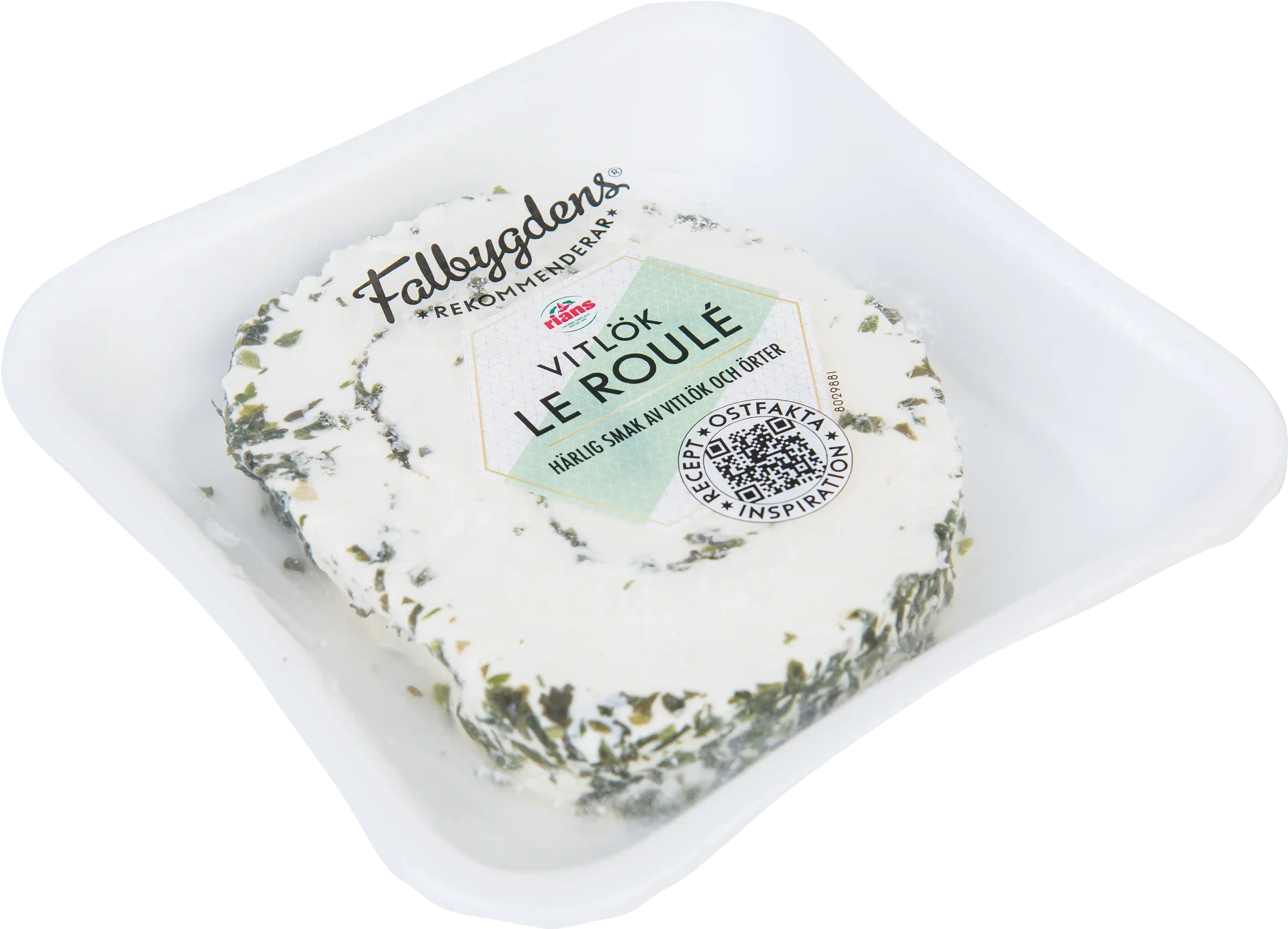 Le roulé vitlök färskost