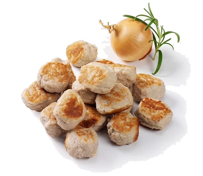 Kycklingköttbullar  ca 14g, stekta