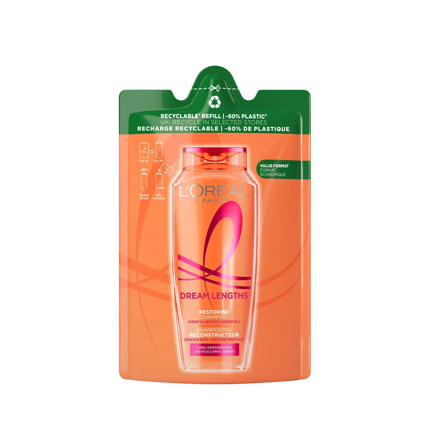 Schampo Dream Length Refill