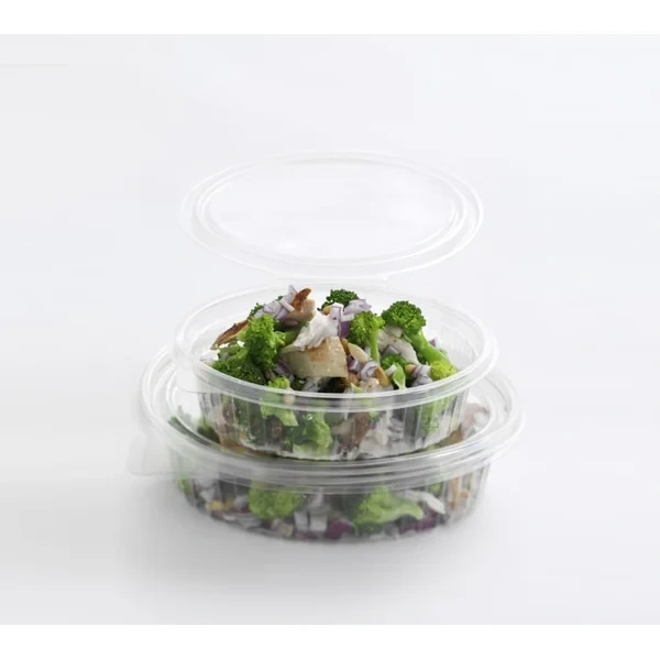 Salatbeger Ovalt 50stk 760ml M/hengslet Lokk