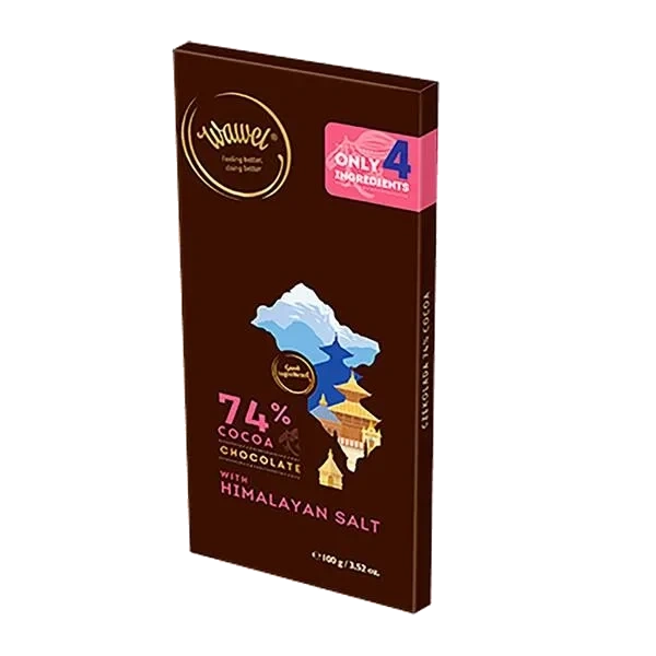 74% Cocoa Chocolate - Himalaya Salt