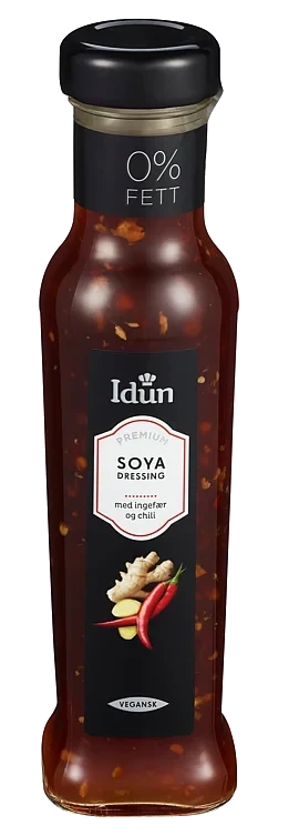 Idun soyasaus m/ingefær og chili   265g
