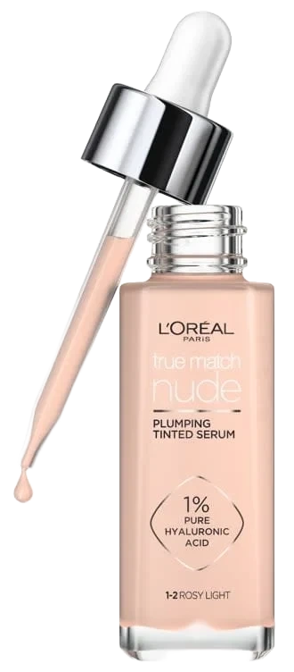 Loreal Paris True Match Nude Plumping Tinted Serum Rosy Light 1-2