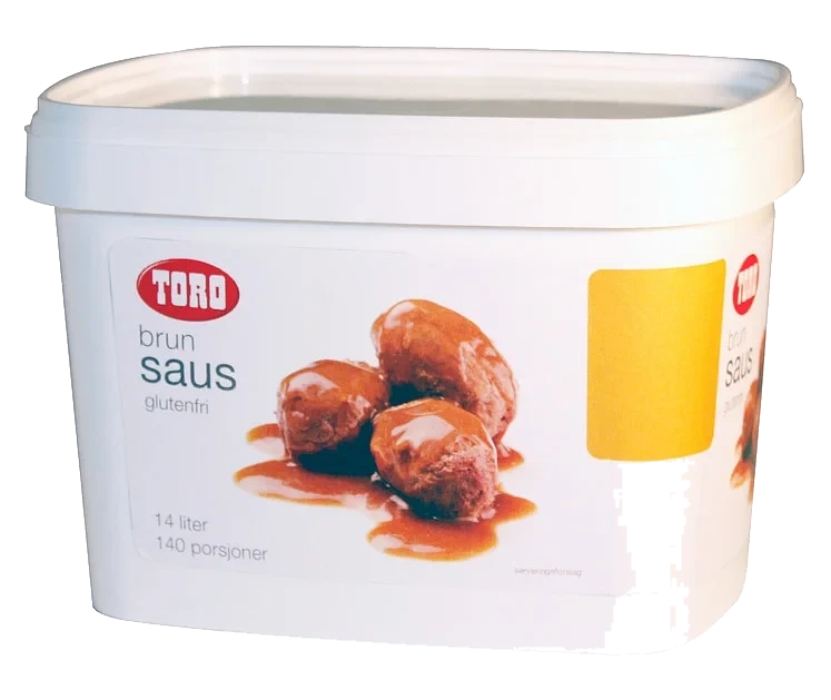 Brun saus glutenfri 14l   0,78kg