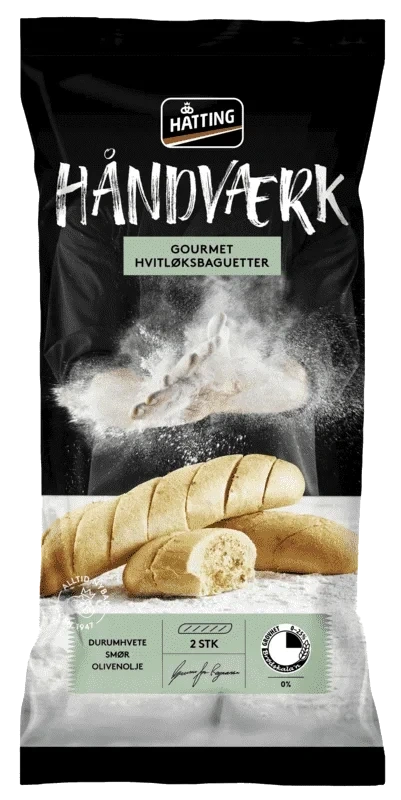 Hatting Gourmet Hvitløksbaguett 2pk 350g