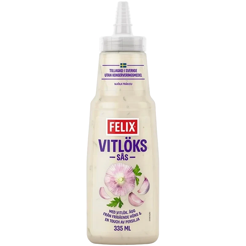 Vitlökssås