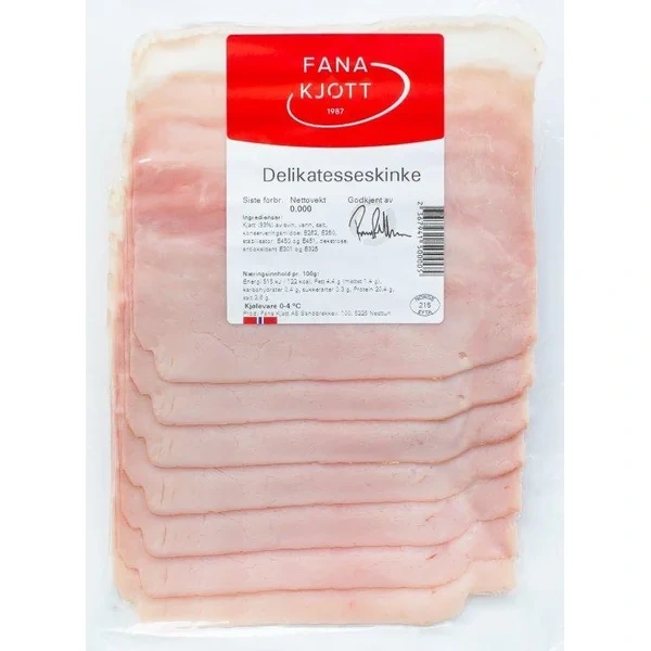 Delikatesseskinke 180g Fana Kjøtt